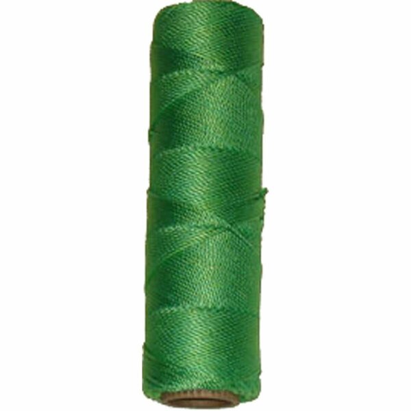 Posdatas Twisted Nylon Braid Twine 0.25 lbs Trotline Decoy Line in Green - Size 30 PO2977201